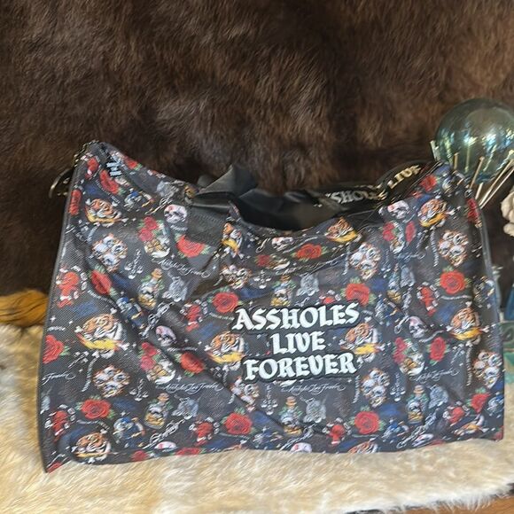Assholes live forever duffel bag (3975) - Picture 4 of 5